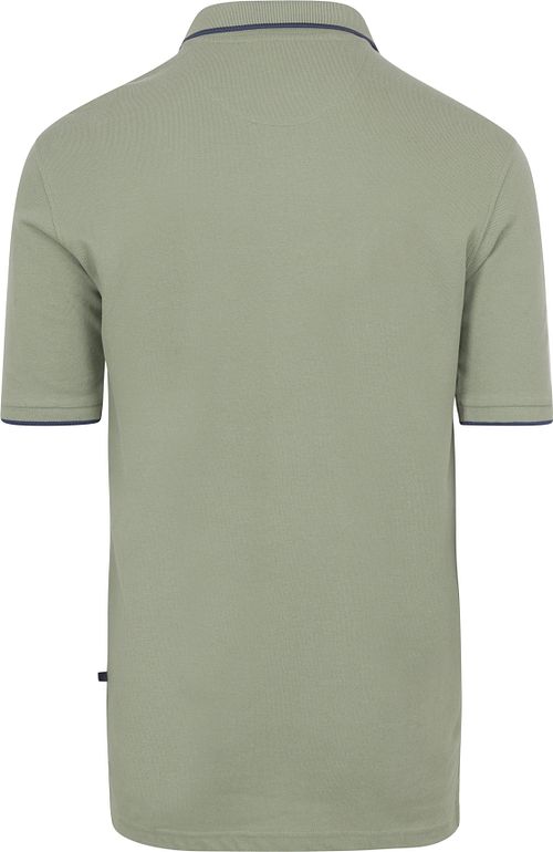 Suitable Respect Polo Shirt Tip Ferry Green Product / Achterkant