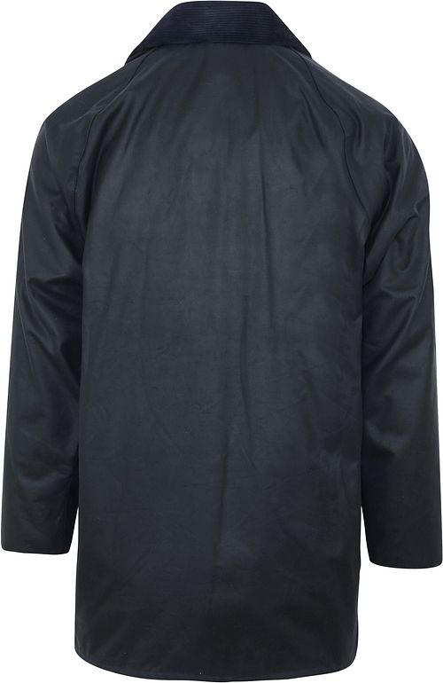 Woskowana kurtka Barbour Beaufort w kolorze ciemnogranatowym Product / Achterkant