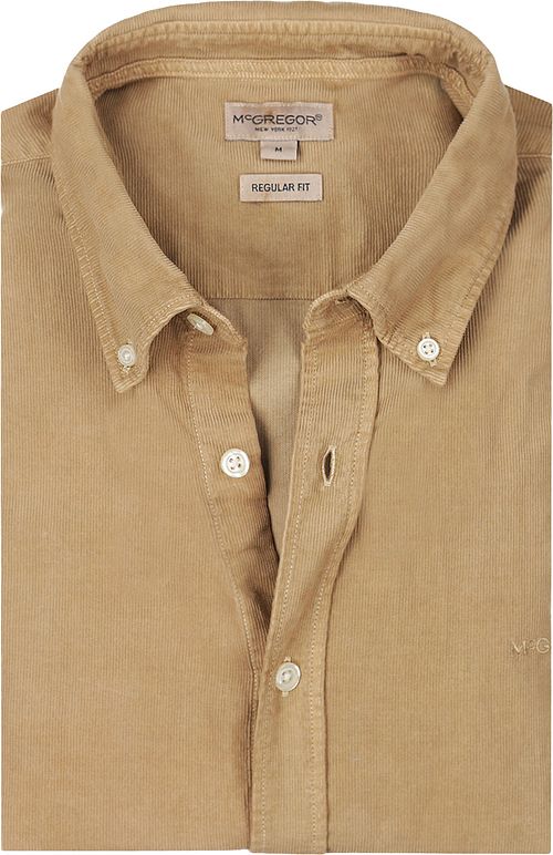 McGregor Overhemd Corduroy Beige Product