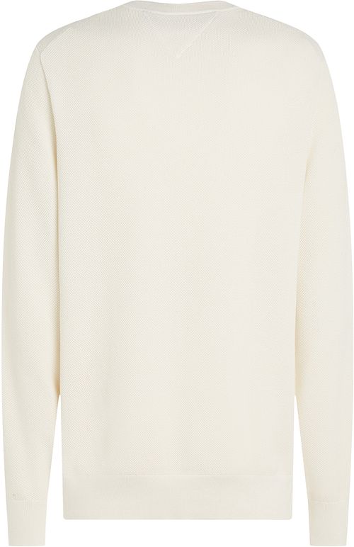 Tommy Hilfiger Struktur Pullover Off White Product / Achterkant
