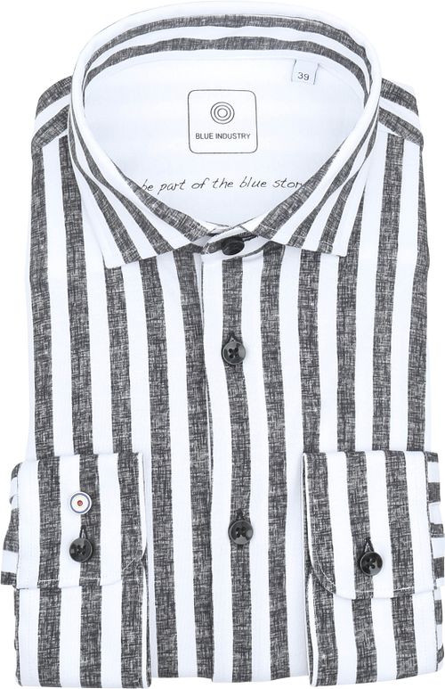 Blue Industry Chemise Gris rayé Product
