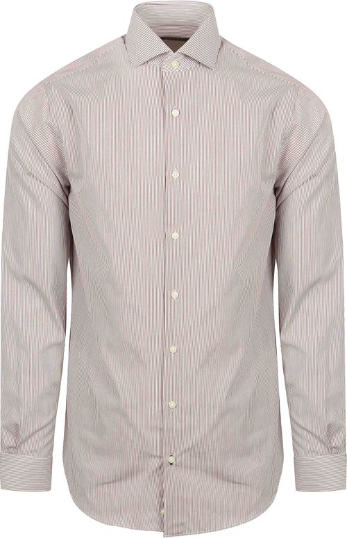 Camicia a righe marrone Steppin' Out Product