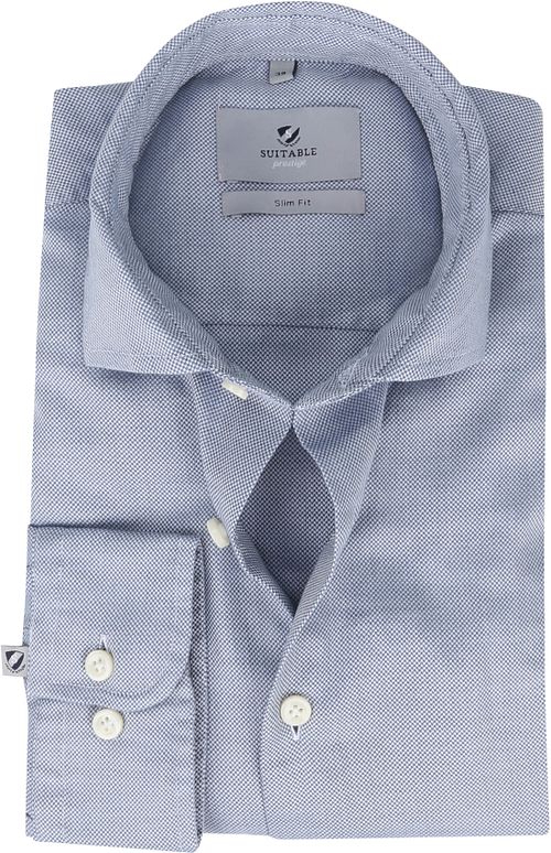 Suitable Prestige Overhemd Funi Blauw Product