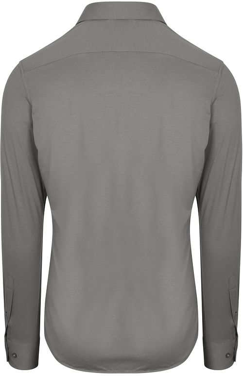 Suitable Sorona Hemd Mid Grijs Product / Achterkant