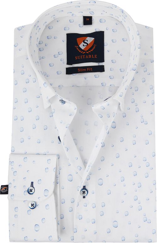Camicia Suitable con motivo a gocce Product