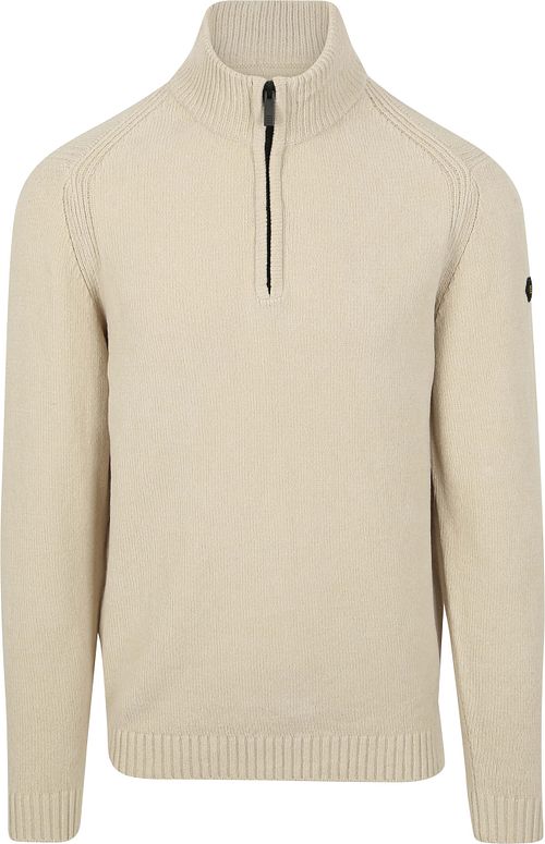 No Excess sweter chenille z półzamkiem, ecru Product
