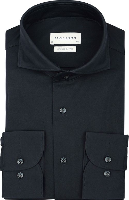 Profuomo Japanese Knitted Camicia Navy Product