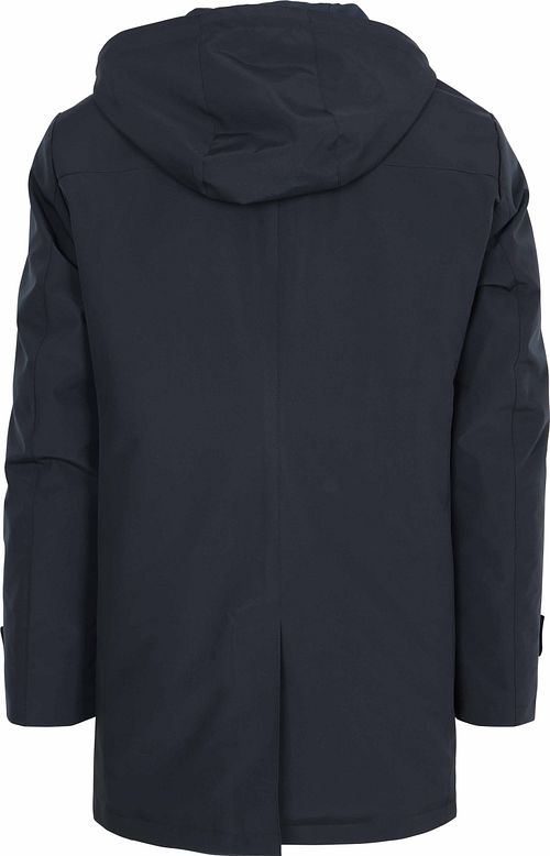 Suitable Jack Hood Tech Navy