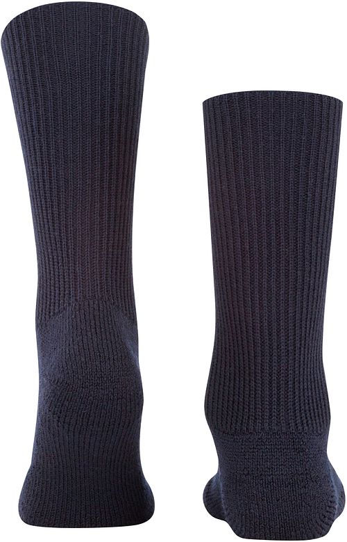 Falke Walkie Wandelsok Wol Blend Marine Blauw 6120 Product / Achterkant
