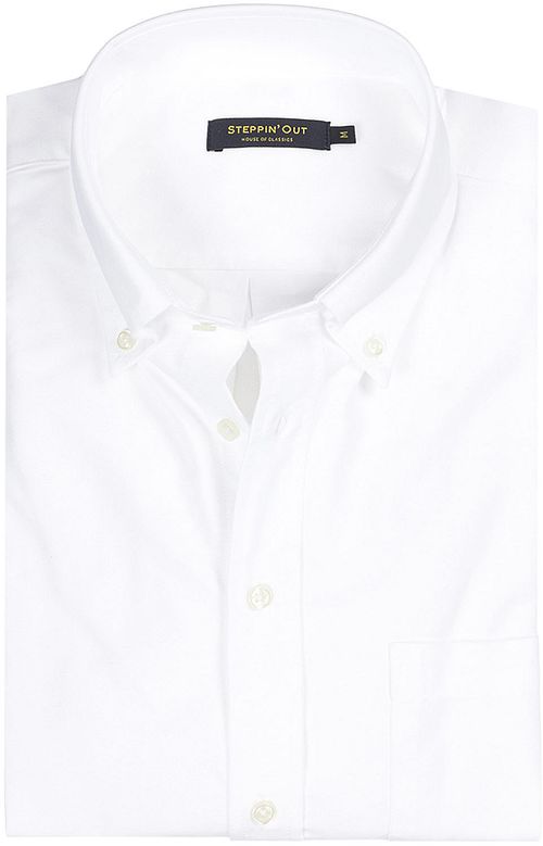 Steppin' Out Skjorte Oxford Hvid Product