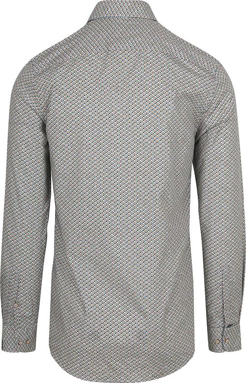 Suitable Camisa estampada azul Product / Achterkant