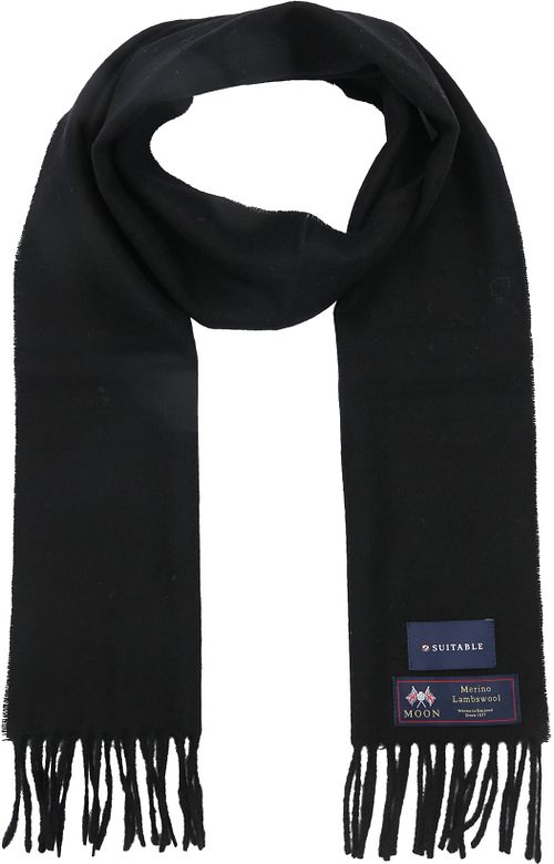 Suitable Sjaal Ruit Merino Wol Antraciet Product