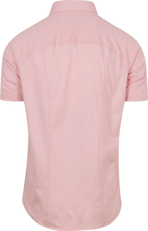 Camicia Desoto a maniche corte in jersey rosa Product / Achterkant