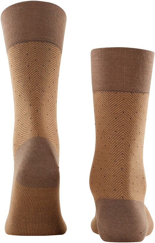 Falke Socke Sensitive Woolmix Herringbone Hazel