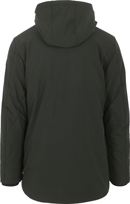No Excess Jacke Dunkelgrün Product / Achterkant