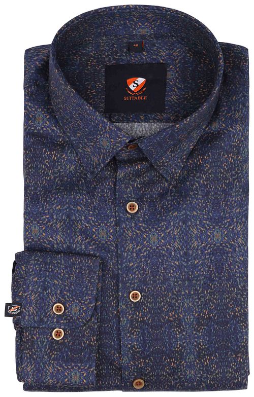 Suitable Camicia Van Gogh Navy Product