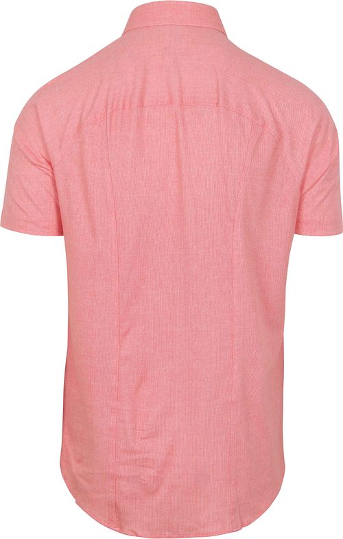 Desoto Kortermet Jersey Skjorte i Korall Product / Achterkant
