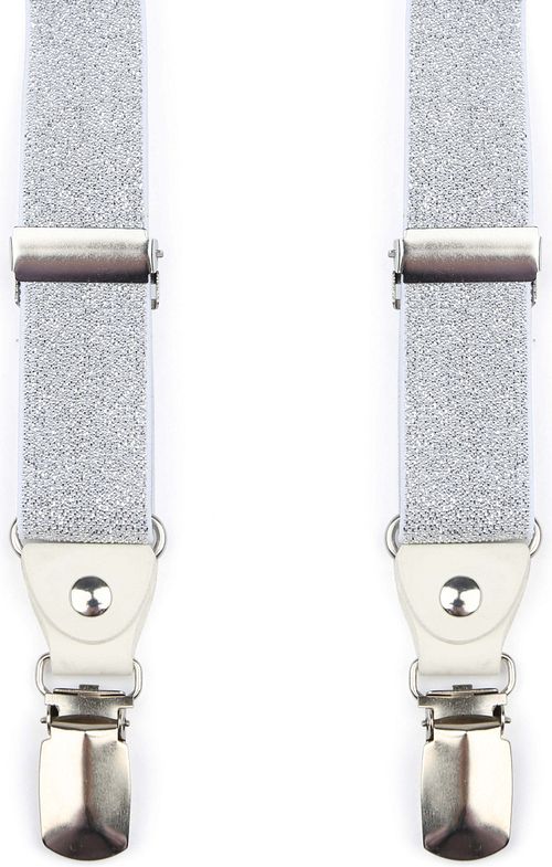 Suitable Suspenders Silver Product