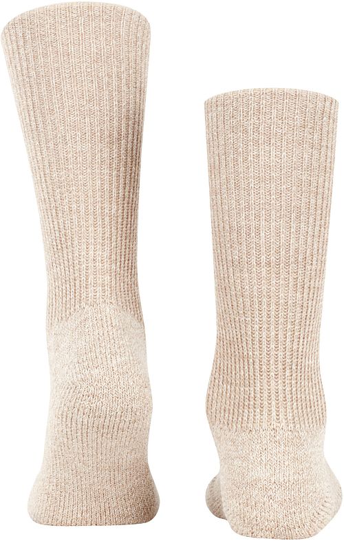 FALKE Walkie Wander Socken Wollmischung Sand Product / Achterkant