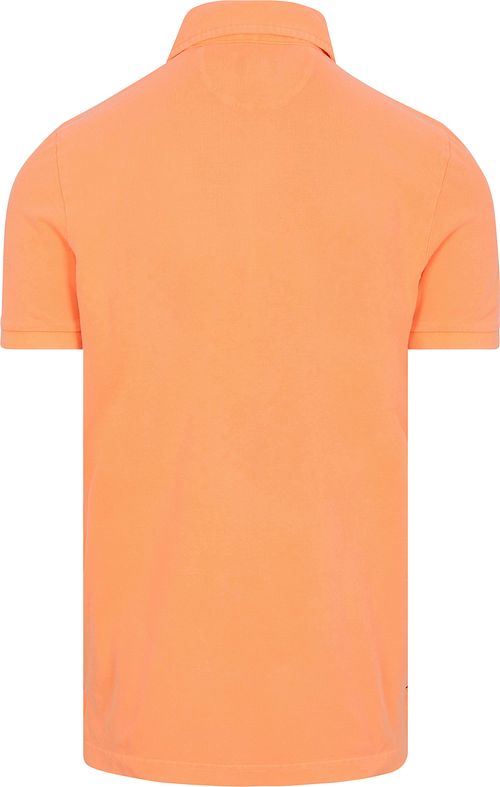 NZA Polo Hawera Mandarine Orange Product / Achterkant