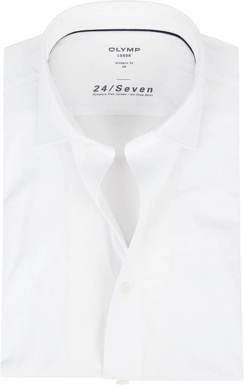 OLYMP Luxor Jersey Stretch Shirt 24/Seven White Product