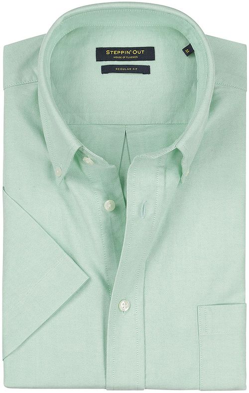 Steppin' Out Hemd regular fit korte mouw Light Green Product