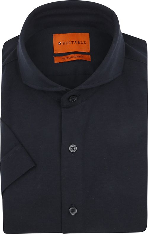 Suitable Erik Camicia Manica Corta Navy Product