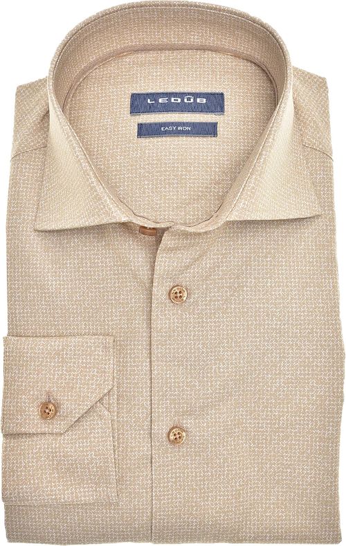 Ledub Shirt Druck Beige Product