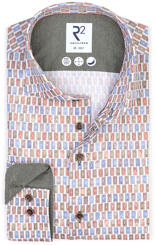 R2 Chemise Blocs Multicoloured Product
