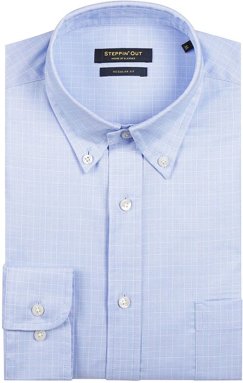Steppin' Out Overhemd Ruiten Blauw Product