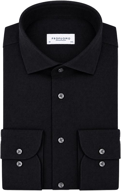 Profuomo Chemise Brushed Twill Navy