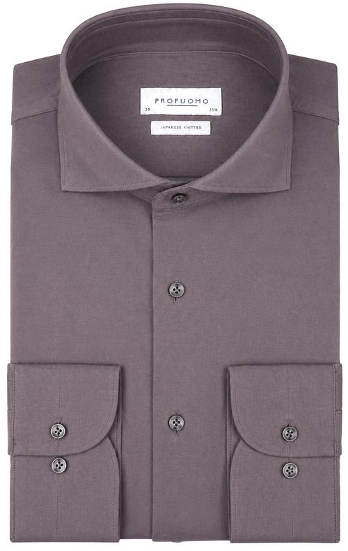 Profuomo Chemise Tricotée Japonais Mauve