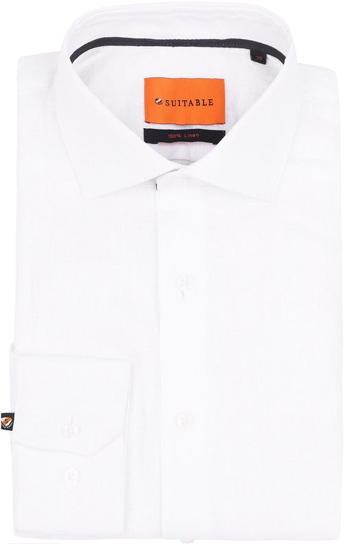 Suitable Shirt Linen White Product
