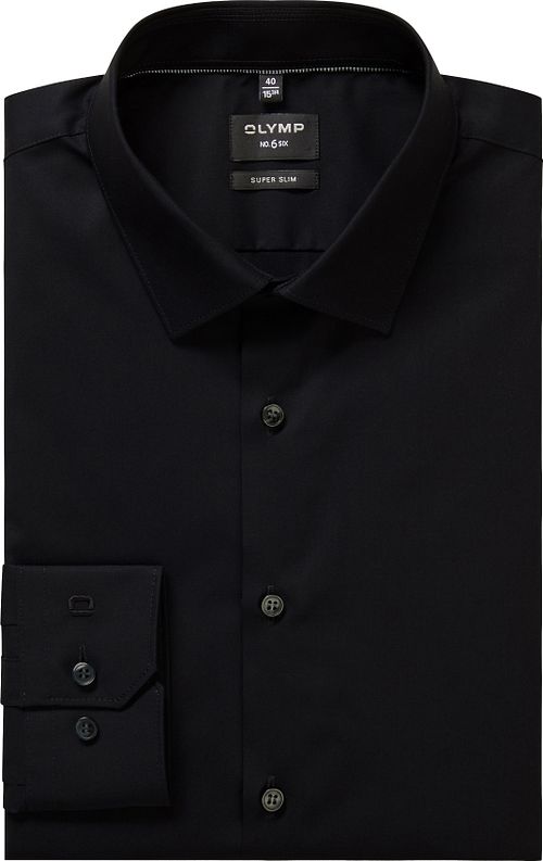 Camicia OLYMP No'6 six Super Slim Fit nera Product