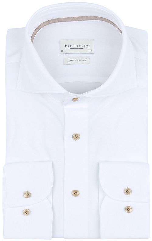 Profuomo Chemise Tricotée Japonais Blanche Product