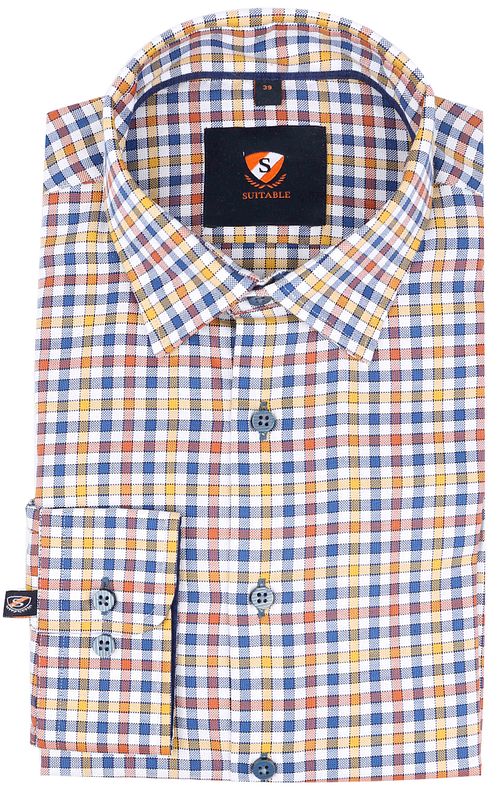 Suitable Chemise Rouge Jaune A Carreaux Product