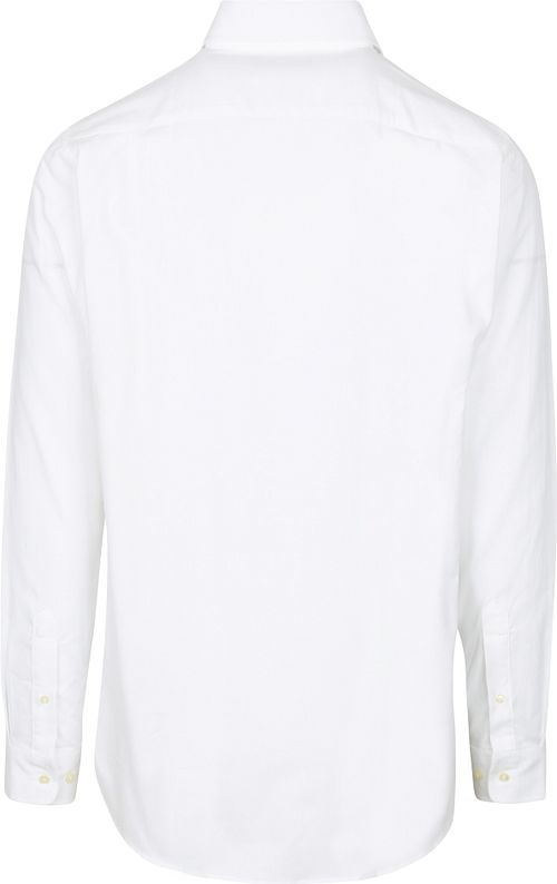 Camisa Oxford blanca Steppin' Out Product / Achterkant