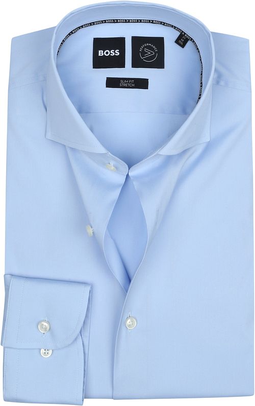 BOSS Hank Overhemd Lichtblauw Product