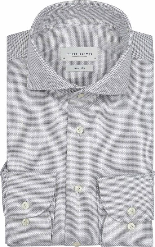 Profuomo Chemise Dobby Vert Clair Product
