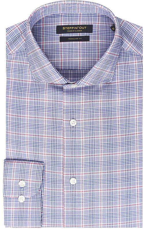 Steppin' Out Chemise A Carreaux Bleu Product