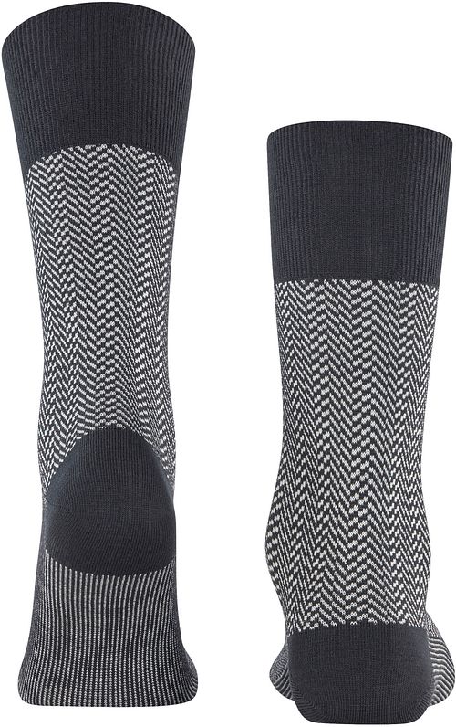 Falke Airport Sock Black Product / Achterkant