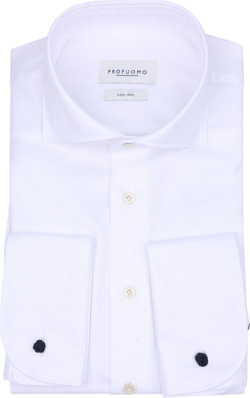 Profuomo Shirt Cutaway Double Cuff White Product