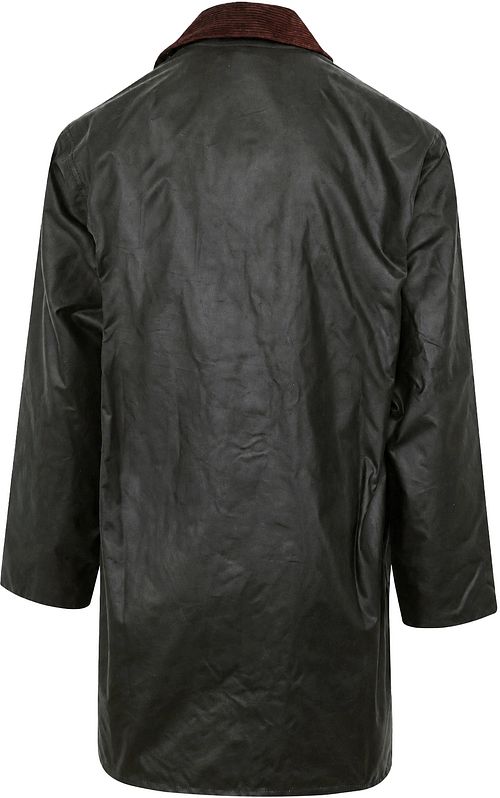 Giacca cerata Barbour Border verde Product / Achterkant