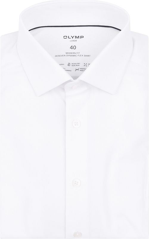 Olymp Luxor 24/Seven Skjorte Hvit Product
