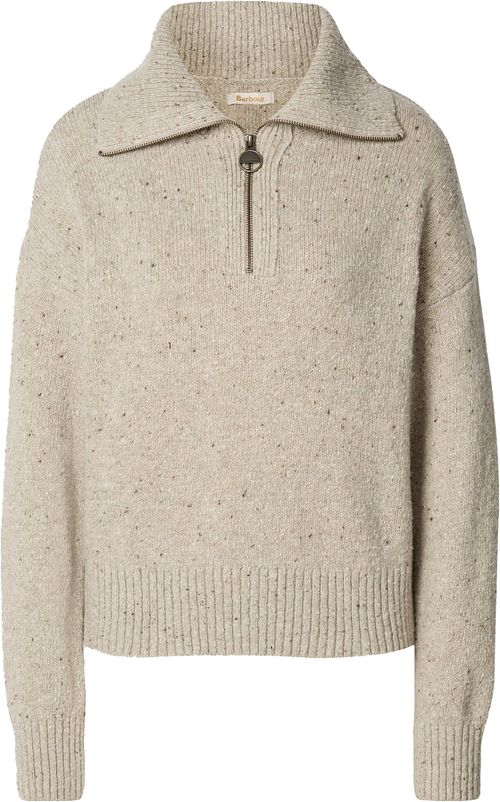 Barbour Damen Sweater Halfzip Lavensdale Natural Product