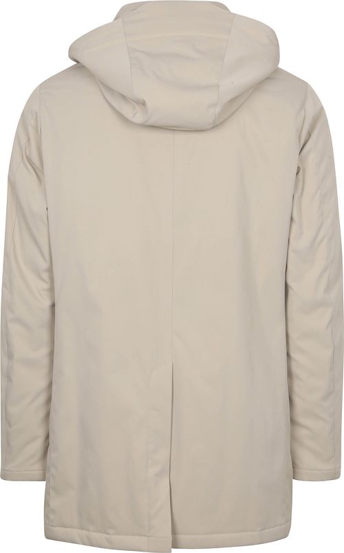 Profuomo Veste Magnétique Ecru Product / Achterkant