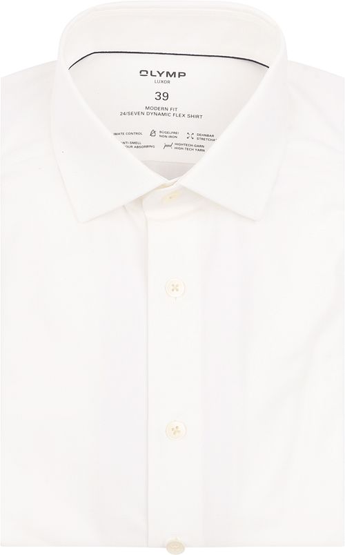 Camisa OLYMP Luxor 24/Seven en blanco roto Product