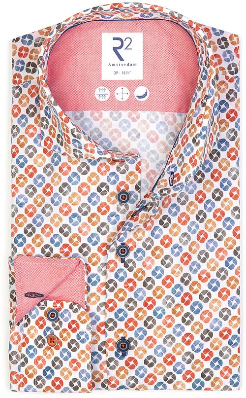 R2 Skjorte Print Flerfarget Product