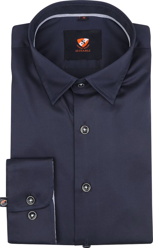 Suitable Camisa Twill Azul Marino Product