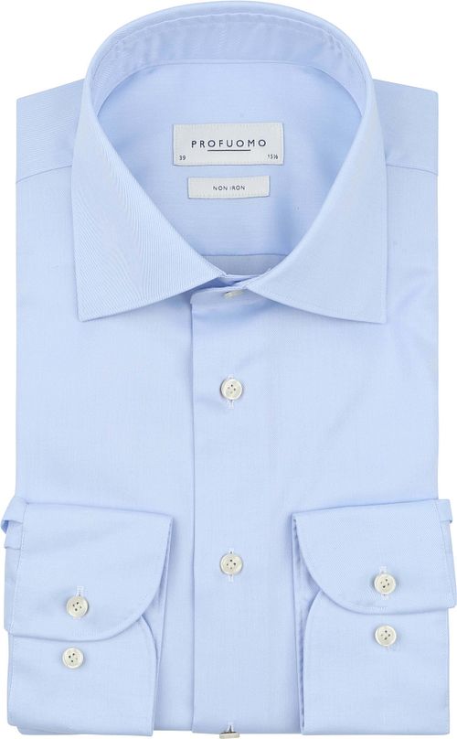 Profuomo Twill Hemd Hellblau Product